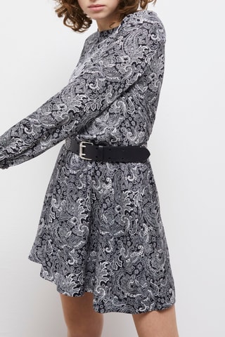 Robe patineuse - Noir et blanc