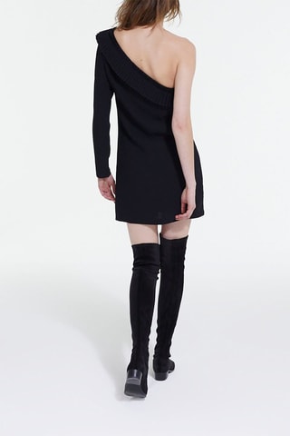 Robe asymétrique - Noir