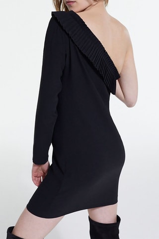 Robe asymétrique - Noir