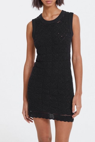 Robe fourreau - Noir