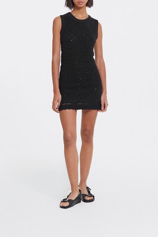 Robe fourreau - Noir