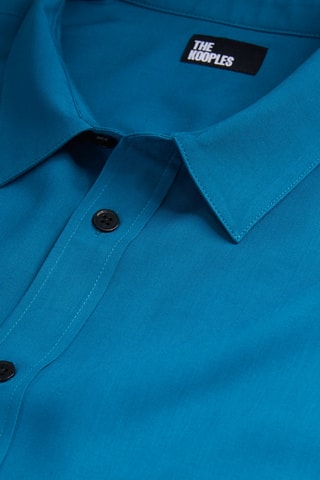 Chemise - Bleu pétrole