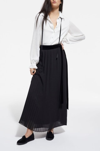 Chemisier en soie - Blanc