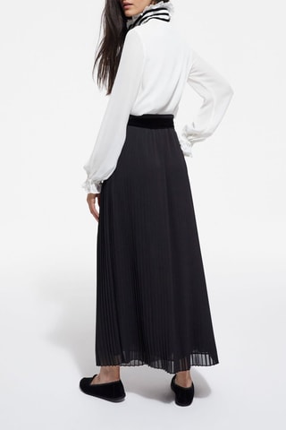 Chemisier en soie - Blanc