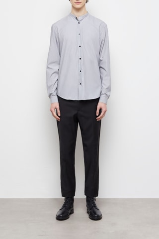 Chemise slim - Noir et blanc