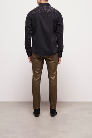 Chemise en jean - Noir