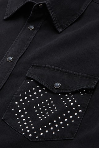 Chemise en jean - Noir