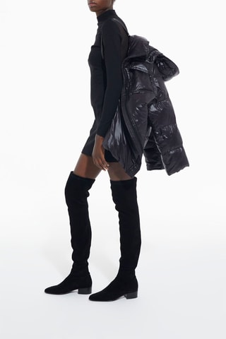 Doudoune à capuche - Noir