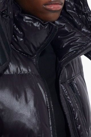 Doudoune à capuche - Noir