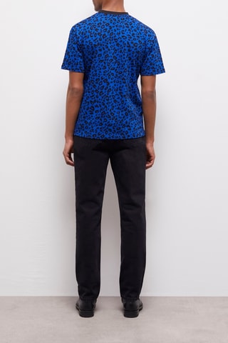 T-shirt Bleu et noir