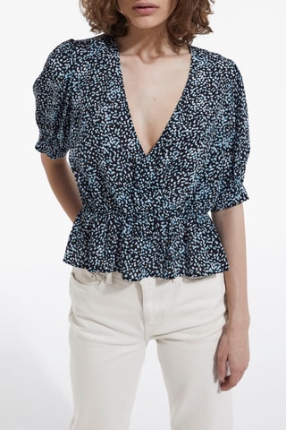Blouse - Bleu nuit