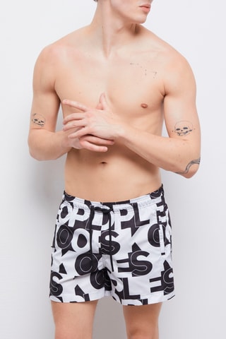 Short de bain - Noir