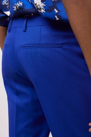 Pantalon de costume en laine - Bleu