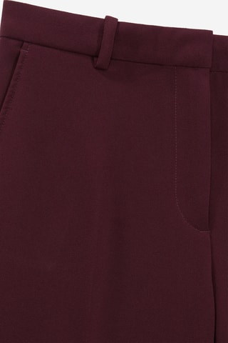 Pantalon de costume - Bordeaux