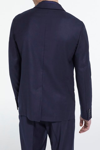 Blazer en laine - Bleu marine