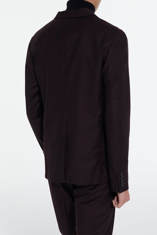 Blazer en laine Marron