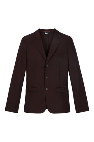 Blazer en laine Marron