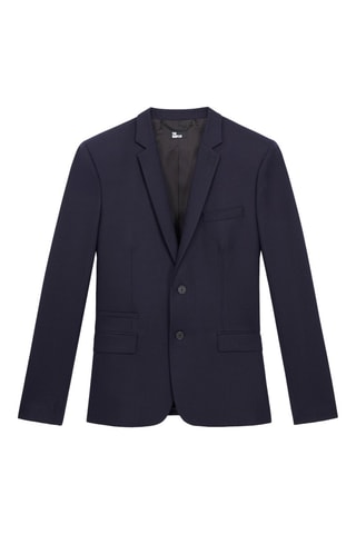 Blazer en laine - Bleu
