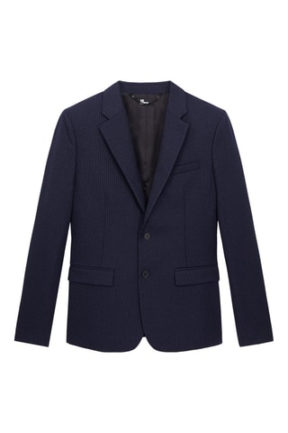 Blazer en laine - Bleu marine