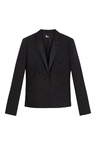 Blazer en laine - Noir