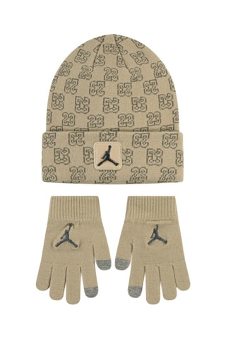 Bonnet et gants - Beige