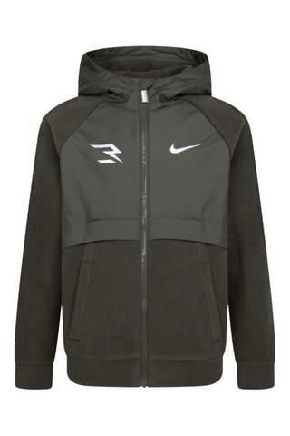 Veste à capuche - Vert foncé