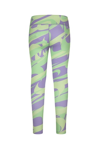Legging de sport taille haute Prep In Your Step - Violet et vert clair - Nike