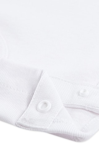 3 bodys - Gris chiné et blanc