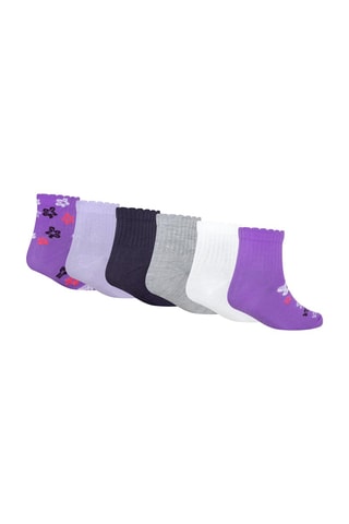 6 paires de chaussettes - Violet - Nike