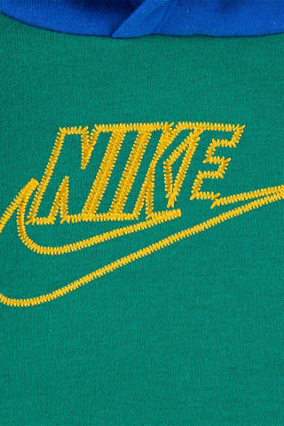 Sweat à capuche et pantalon - Vert et bleu- Nike