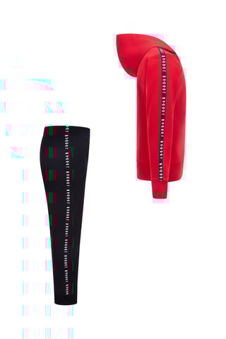 Sweat à capuche et pantalon Rouge et noir - Jordan