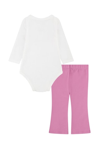 Body et pantalon - Rose et blanc - Nike