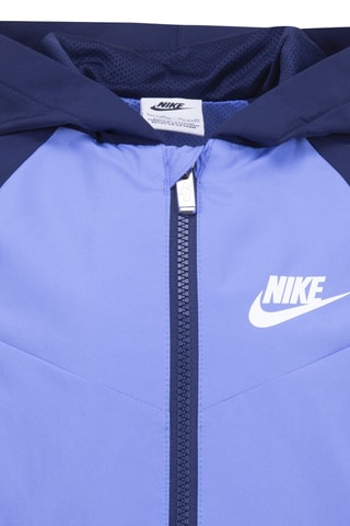 Veste à capuche - Bleu marine et ciel