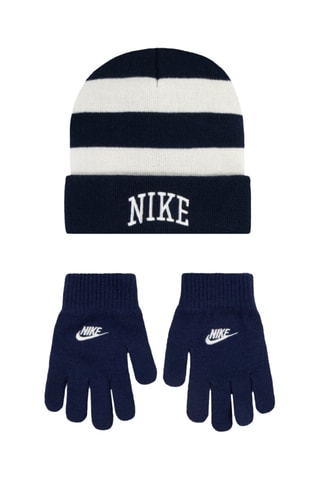 Bonnet et gants - Bleu marine