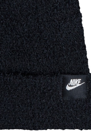 Bonnet à pompon et gants - Noir 