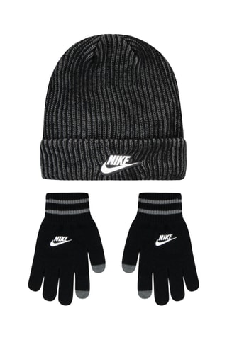 Bonnet et gants - Noir 