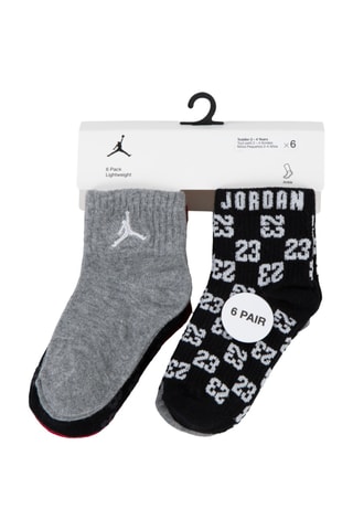 6 paires de chaussettes - Noir et gris clair chiné