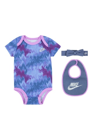 Ensemble 3 pièces - Bleu et rose