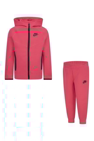 Sweat à capuche et pantalon molletonnés - Rose