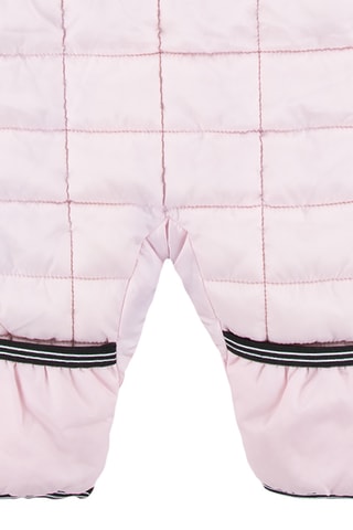 Combinaison à capuche - Rose et bleu cobalt