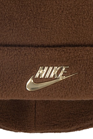 Bonnet aviateur et moufles molletonnés - Marron