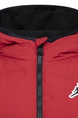 Veste à capuche - Rouge