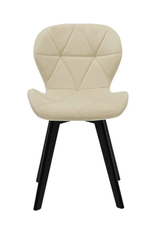 2 chaises en bois et hévéa Daisy - 50 x 79 x 47,5 cm