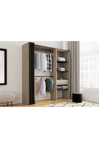 Dressing extensible - Naturel et noir