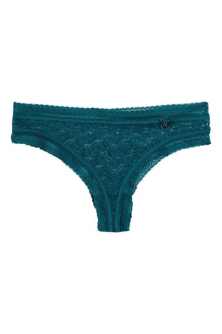 Tanga Envieuse - Bleu-vert