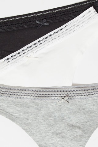 3 tangas Jack Lace Multicolore