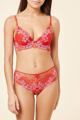 Shorty Somptueuse  Vermillon