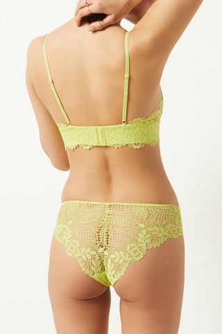 Shorty Sexy Naturel Vert citron