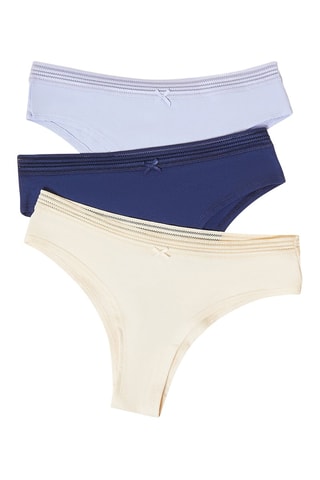 3 shortys Jack Lace - Bleu marine