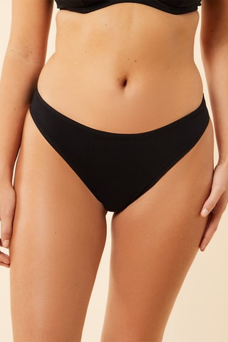 String Gil Plus Size - Noir